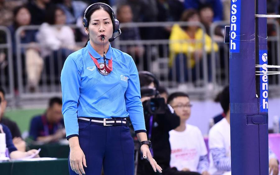 Trọng tài duy nhất của Việt Nam làm việc tại giải bóng chuyền AVC Challenge Cup 2023