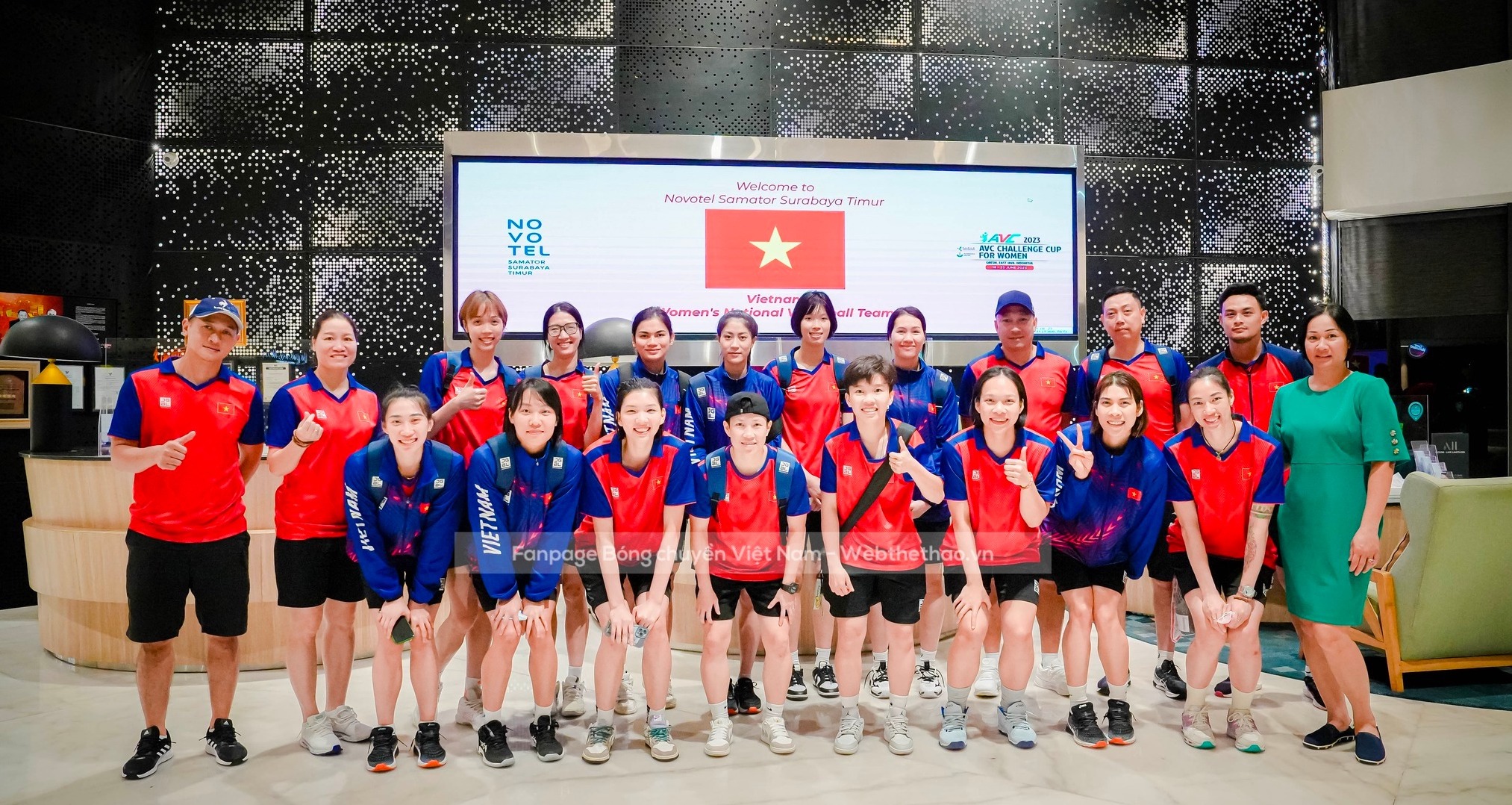 Danh sách chính thức 11 đội tuyển tham dự giải bóng chuyền AVC Challenge Cup 2023