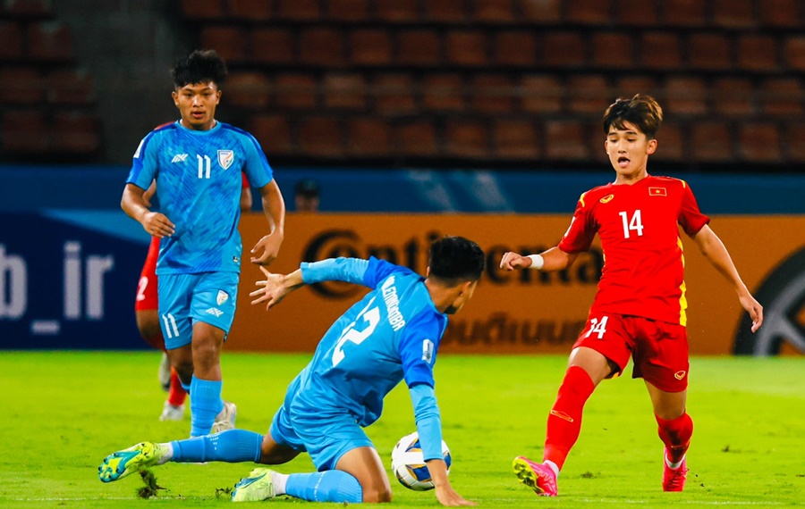 U17 Việt Nam hoà đáng tiếc trong ngày ra quân VCK U17 Châu Á 2023