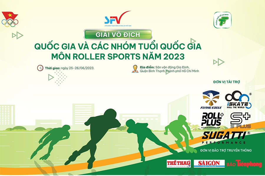 Khởi tranh giải Giải vô địch quốc gia và các nhóm tuổi quốc gia môn Roller Sports 2023
