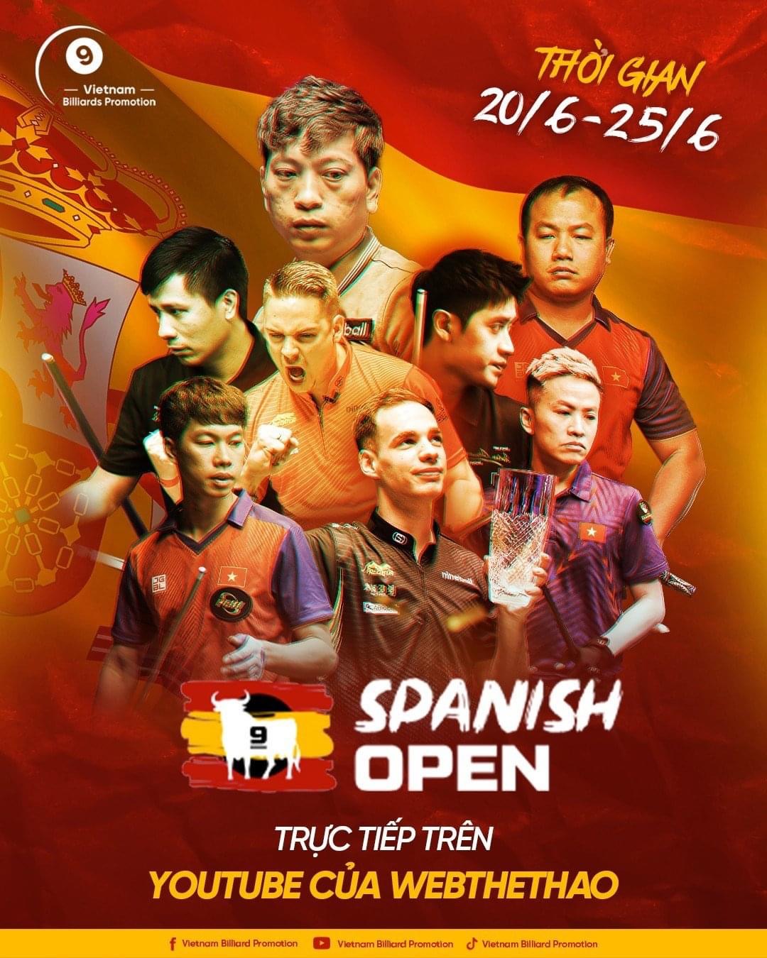 Lịch thi đấu, xem trực tiếp Dương Quốc Ho&agrave;ng tại Spanish Open 2023