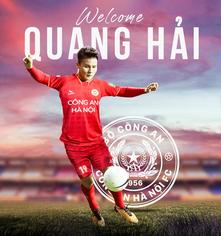 NÓNG: Chia tay Pau, Quang Hải gia nhập Công an Hà Nội