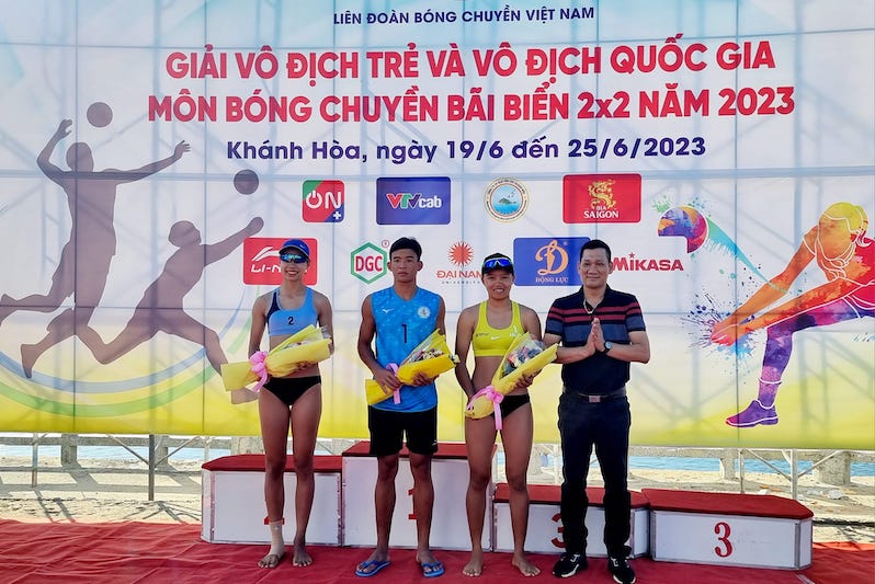 Giải vô địch trẻ bóng chuyền bãi biển quốc gia 2023 khép lại với nhiều tín hiệu tích cực