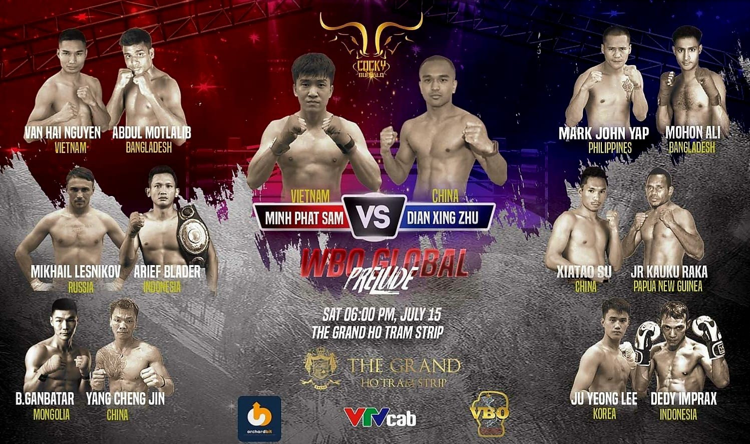 Sẳm Minh Phát đối đầu võ sĩ số 1 Trung Quốc, lấy suất tranh đai WBO Toàn cầu