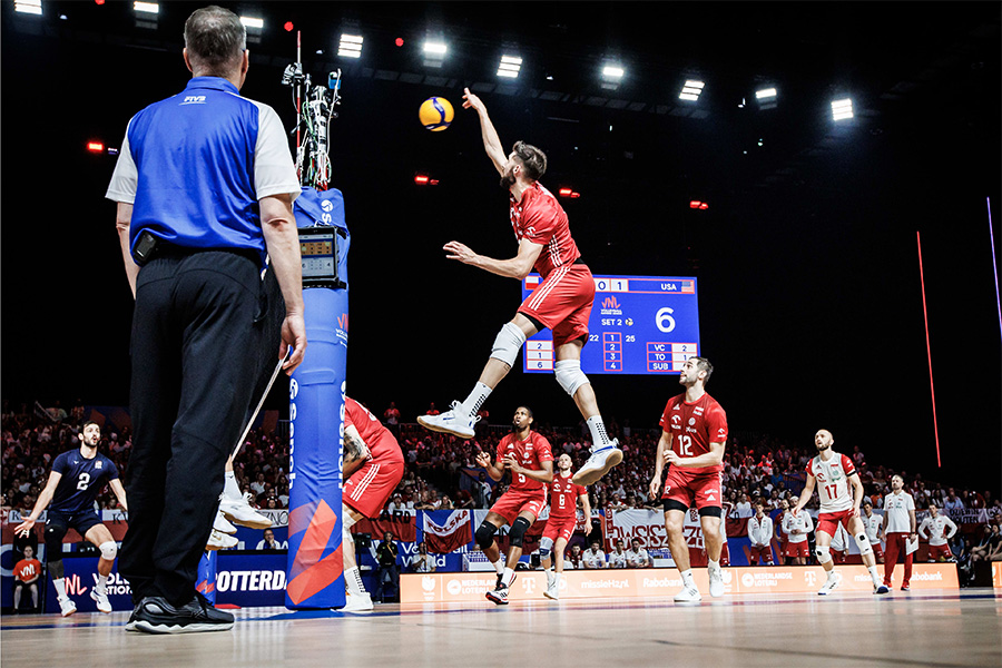 Trực tiếp giải bóng chuyền VNL 2023 ngày 25/6: Ý vs Ba Lan; Pháp vs Brazil