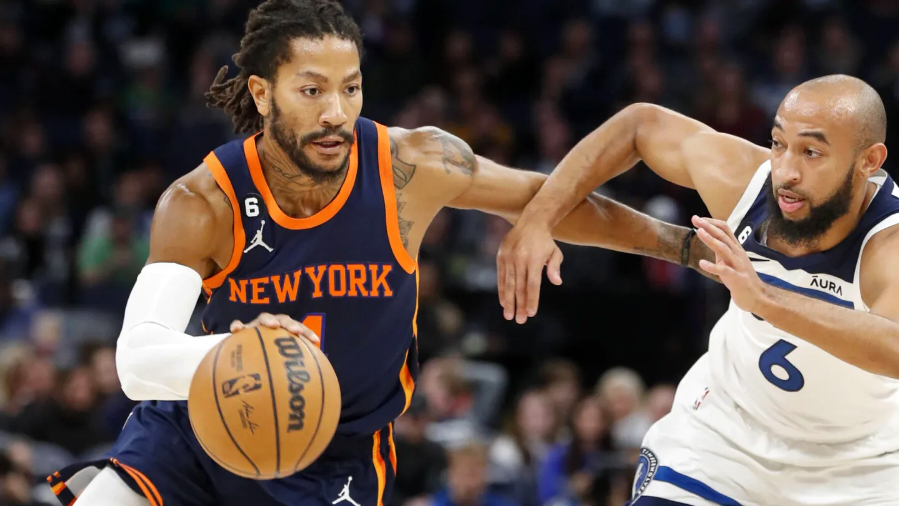 Derrick Rose bị New York Knicks cắt hợp đồng sớm, bước vào thị trường cầu thủ tự do NBA Derrick Rose bị New York Knicks cắt hợp đồng sớm, bước vào thị trường cầu thủ tự do NBA