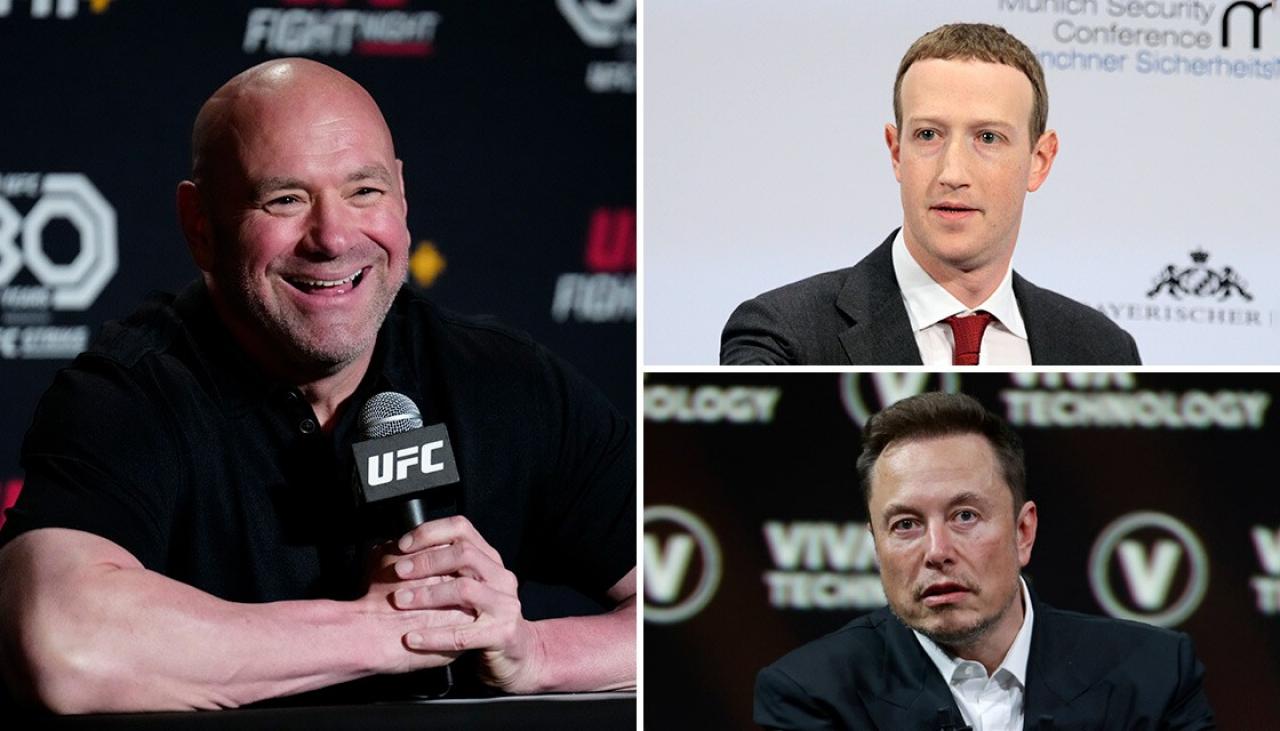 Hai tỷ phú Mark Zuckerberg và Elon Musk muốn đấu MMA, chủ tịch UFC tích cực "đẩy thuyền"