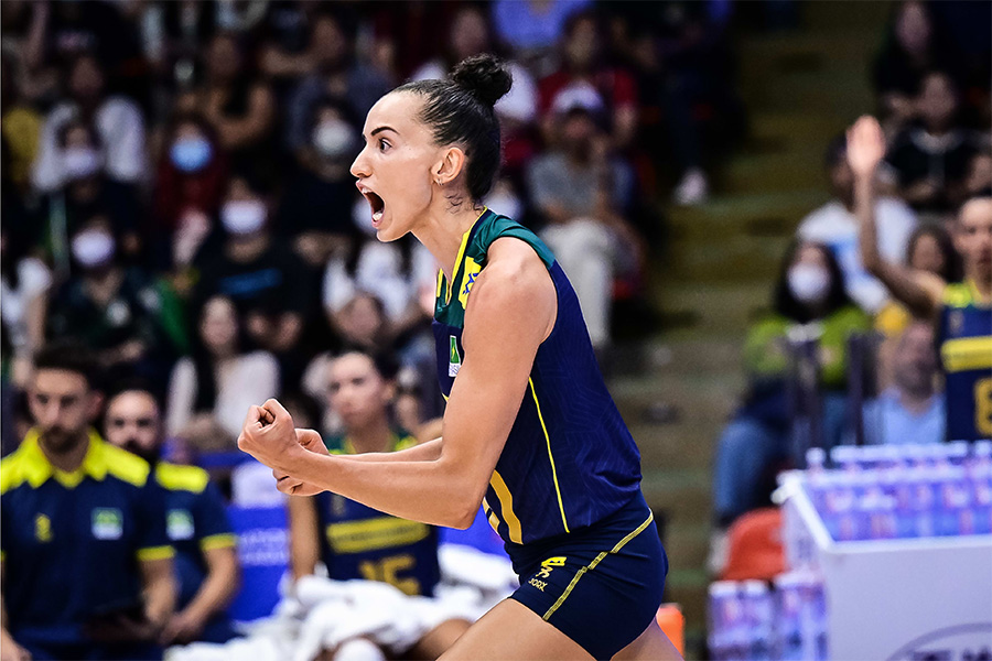 Gabi trở lại ấn tượng, Brazil đòi lại món nợ tại chung kết VNL 2022