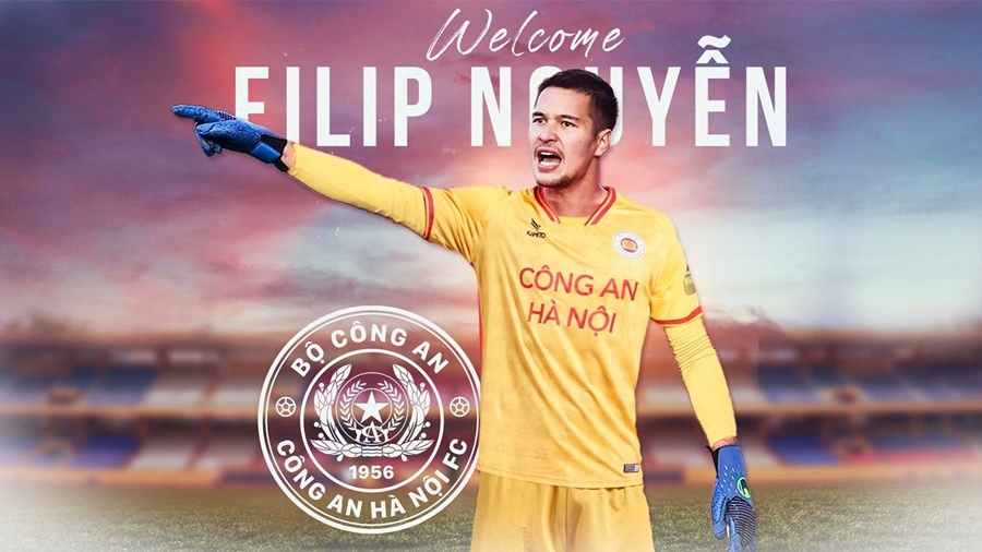 Filip Nguyễn cập bến CLB Công an Hà Nội, dấu hỏi lớn với tương lai Bùi Tiến Dũng Filip Nguyễn cập bến CLB Công an Hà Nội, dấu hỏi lớn với tương lai Bùi Tiến Dũng