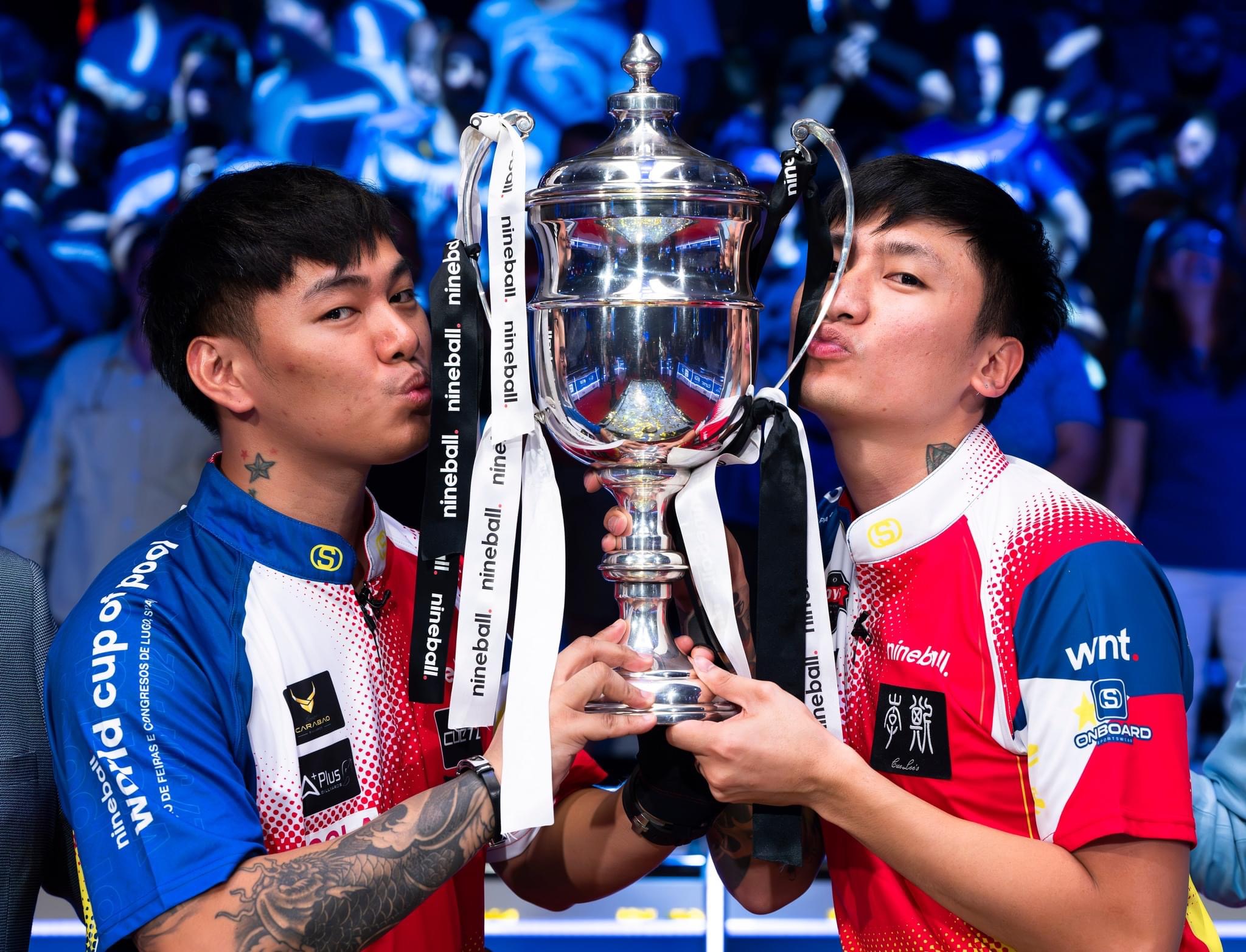 Cho Joshua Filler nếm vị "Chua", Philippines vô địch World Cup of Pool 2023