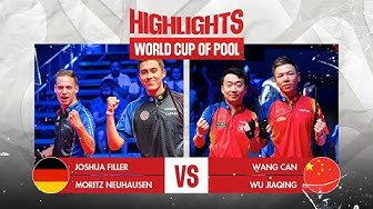 Highlight bán kết bida thế giới World Cup of Pool 2023: Đức thể hiện bản lĩnh trước Trung Quốc