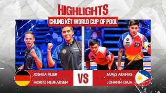 Highlight chung kết World Cup of Pool 2023: Philippines vs Đức