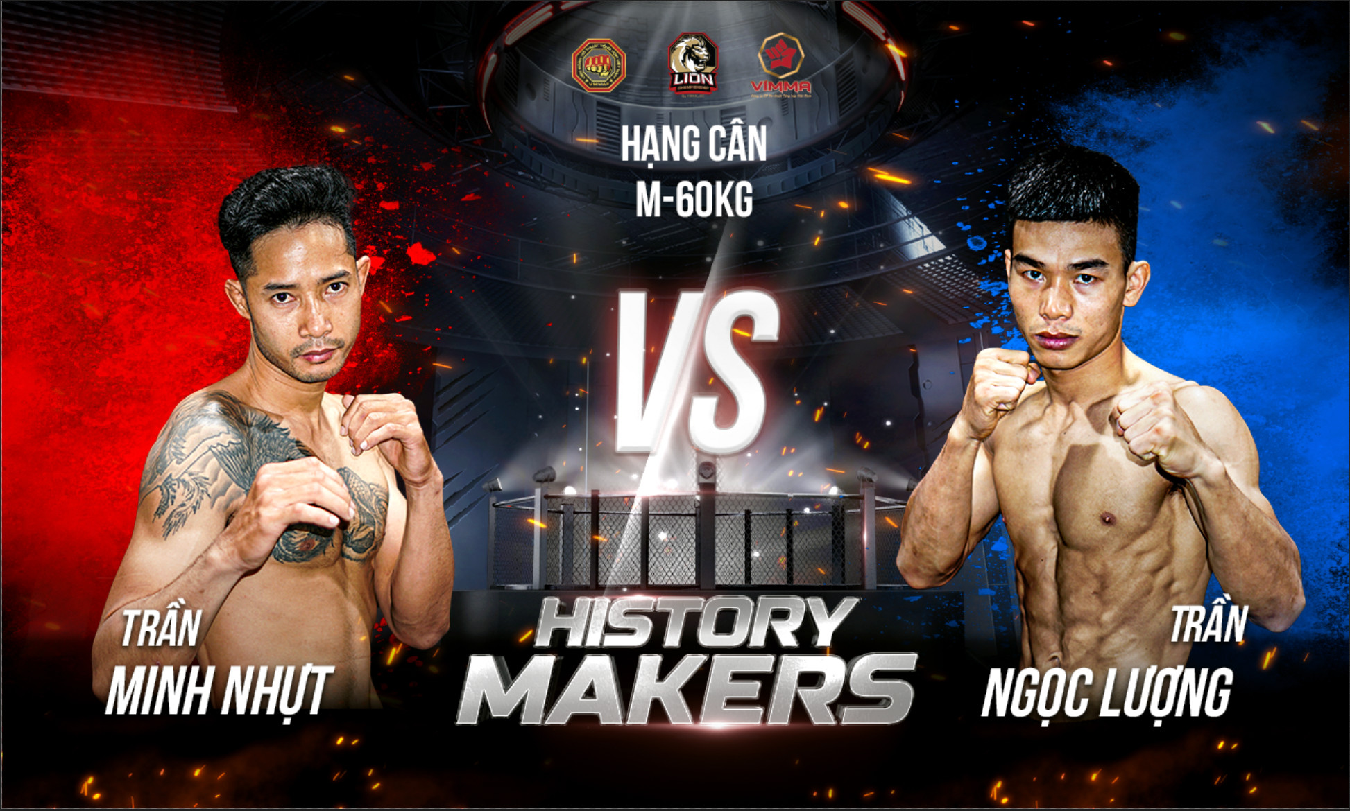 Lịch thi đấu LION Championship 07: Trần Minh Nhựt vs. Trần Ngọc Lượng