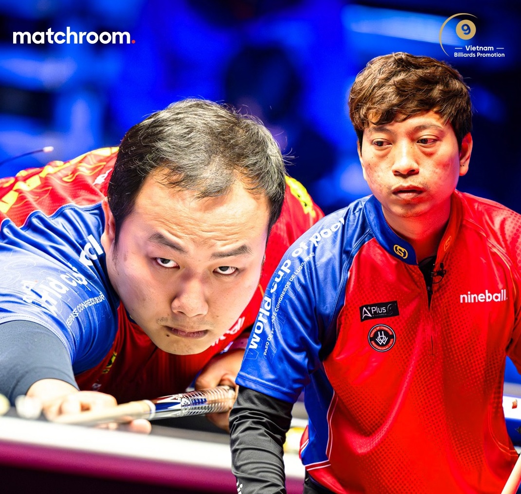 Bảng xếp hạng World Nineball Tour: Dương Quốc Hoàng, Nguyễn Anh Tuấn, Lường Đức Thiện trong top 128