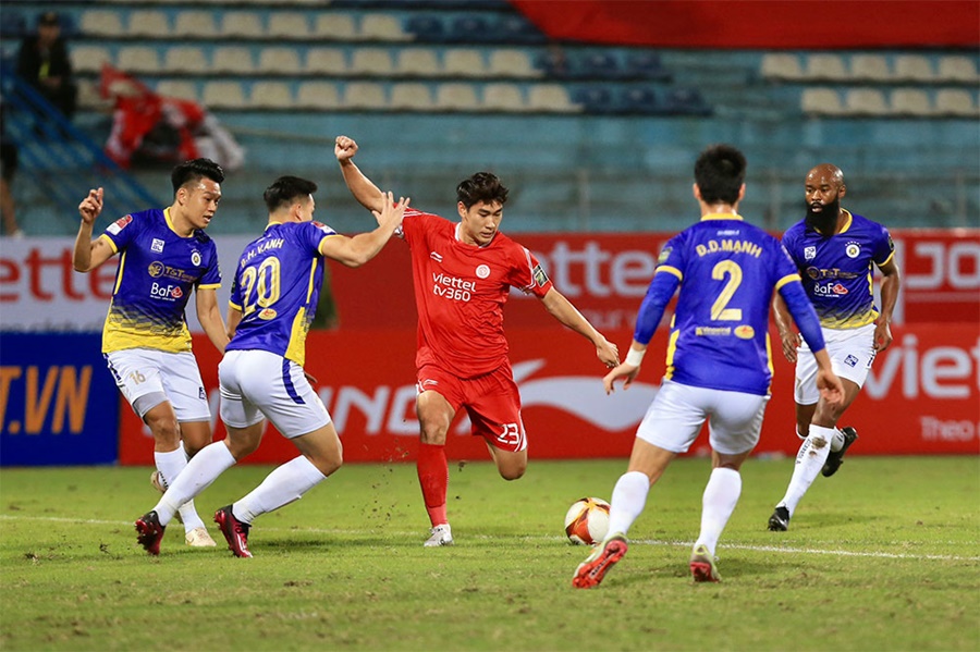 Lịch thi đấu, trực tiếp vòng 1/8 Cúp QG 2023: Đại chiến Hà Nội vs Viettel