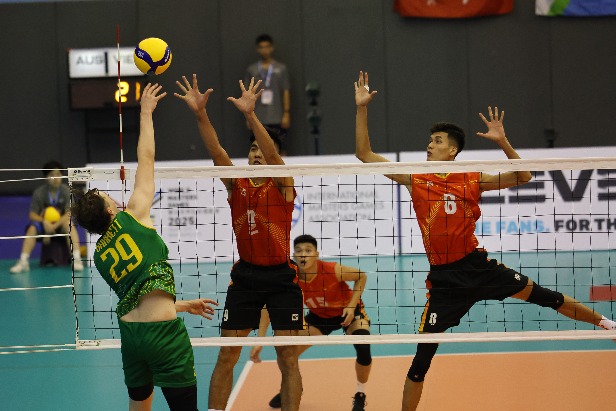 Tuyển bóng chuyền Việt Nam có chiều cao trung bình thứ 6 tại AVC Challenge Cup 2023