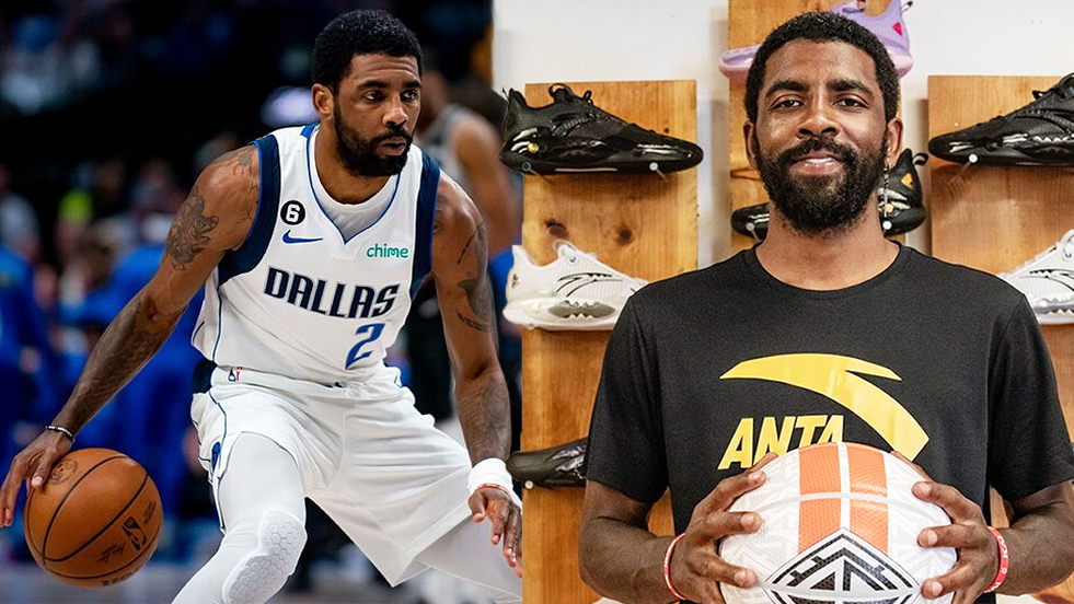 Kyrie Irving hợp tác với thương hiệu giày Trung Quốc ANTA, thành đồng đội của Klay Thompson