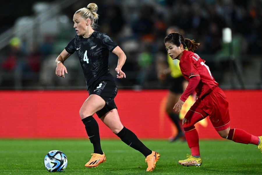 Hai cầu thủ nữ Việt Nam chỉ cao 1,50m, có phải thấp nhất ở World Cup 2023? Hai cầu thủ nữ Việt Nam chỉ cao 1,50m, có phải thấp nhất ở World Cup 2023?