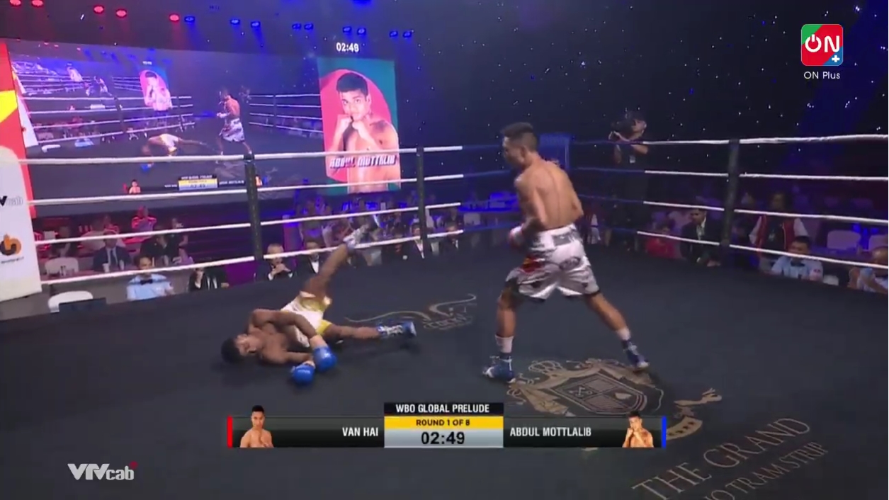Bị thách thức, Nguyễn Văn Hải tung cú knockout trời giáng 15 giây