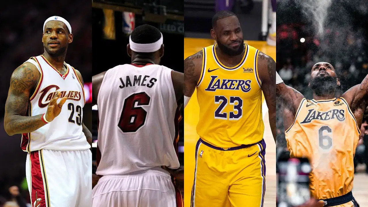 Giã từ áo số 6, LeBron James trở lại với số áo quen thuộc