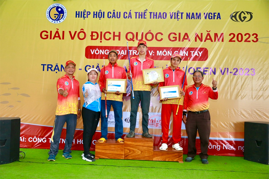 Kịch tính vòng loại thứ 5 giải Vô địch câu cá thể thao quốc gia 2023