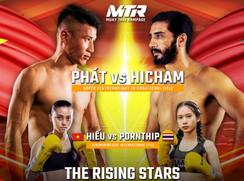 Trực tiếp Muay Thai Rampage: Minh Phát - Hữu Hiếu tranh đai quốc tế Trực tiếp Muay Thai Rampage: Minh Phát - Hữu Hiếu tranh đai quốc tế