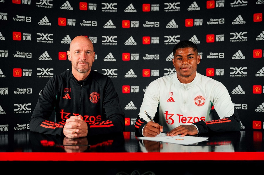Lương của Rashford ở MU cao như thế nào sau khi gia hạn?