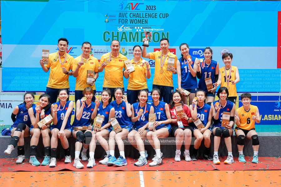 Danh sách 8 đội tuyển bóng chuyền nữ tham dự FIVB Challenger Cup 2023