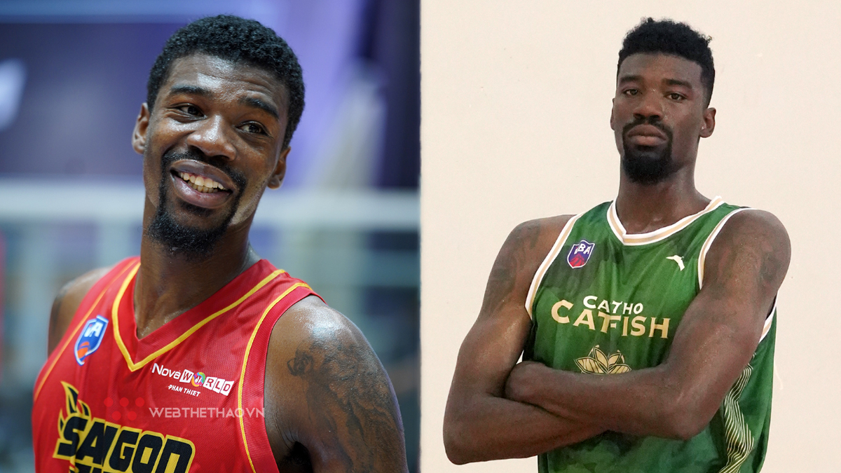 Hậu chia tay DeAngelo Hamilton, Cantho Catfish chiêu mộ VBA Finals MVP Joshua Keyes