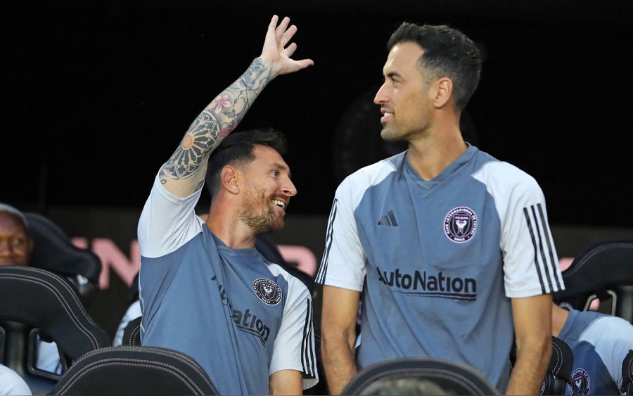 Cách Messi và Busquets hướng dẫn các đồng đội tập luyện ở Inter Miami Cách Messi và Busquets hướng dẫn các đồng đội tập luyện ở Inter Miami