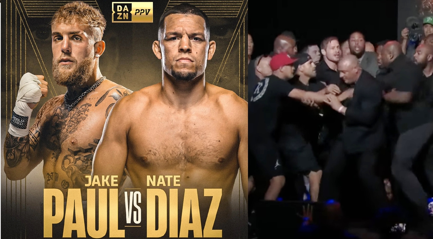 Nóng: Trận boxing Jake Paul vs. Nate Diaz choảng nhau từ họp báo đến chuyện... giải nghệ