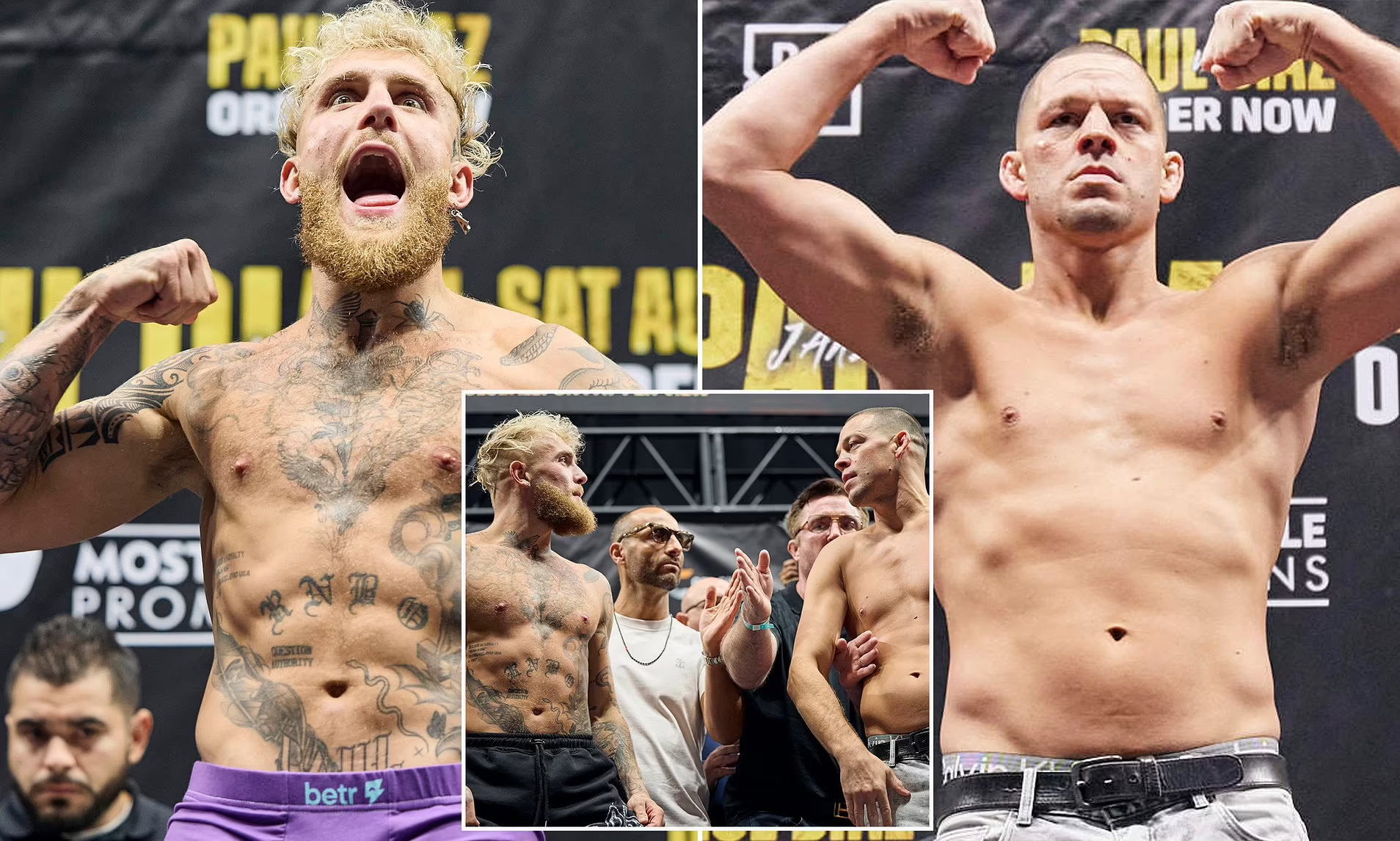 Nate Diaz và Jake Paul nhận được bao nhiêu tiền khi so găng boxing rạng sáng mai?