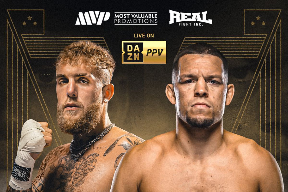 Jake Paul đấm ngã Nate Diaz, thắng trận đấu ồn ào làng Boxing