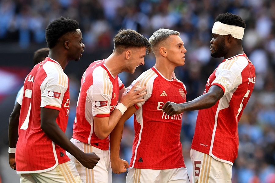 Kết quả bóng đá Arsenal vs Man City: “Pháo thủ” đoạt Siêu cúp Anh sau loạt luân lưu