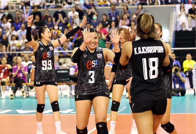 Thái Lan xếp trên Việt Nam sau lượt 2 SEA V.League 2023 chặng 2