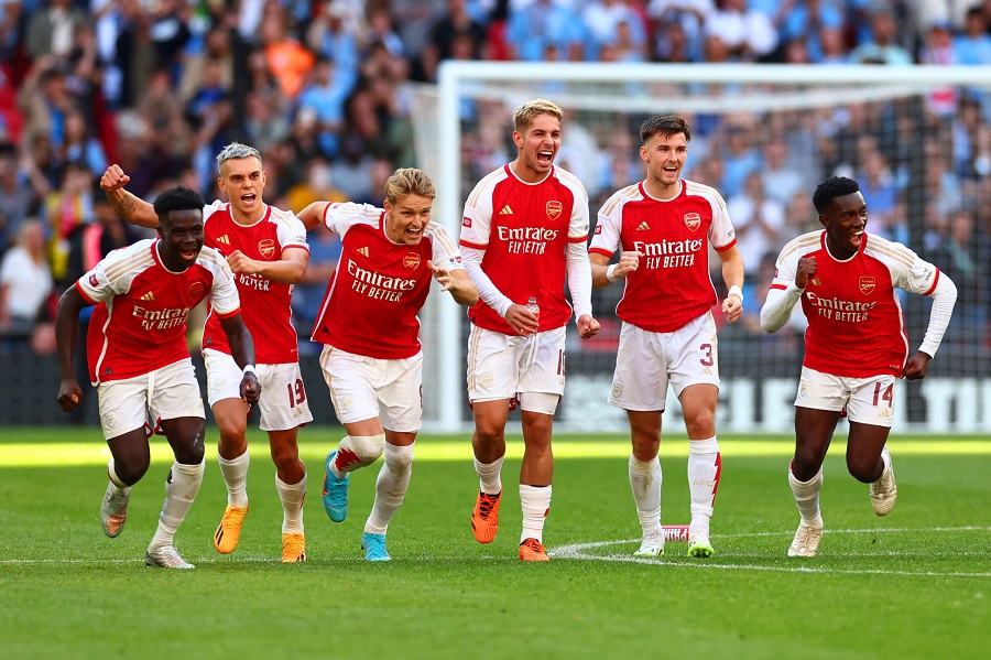 Đội hình ra sân Arsenal vs Nottingham: Nketiah đá chính