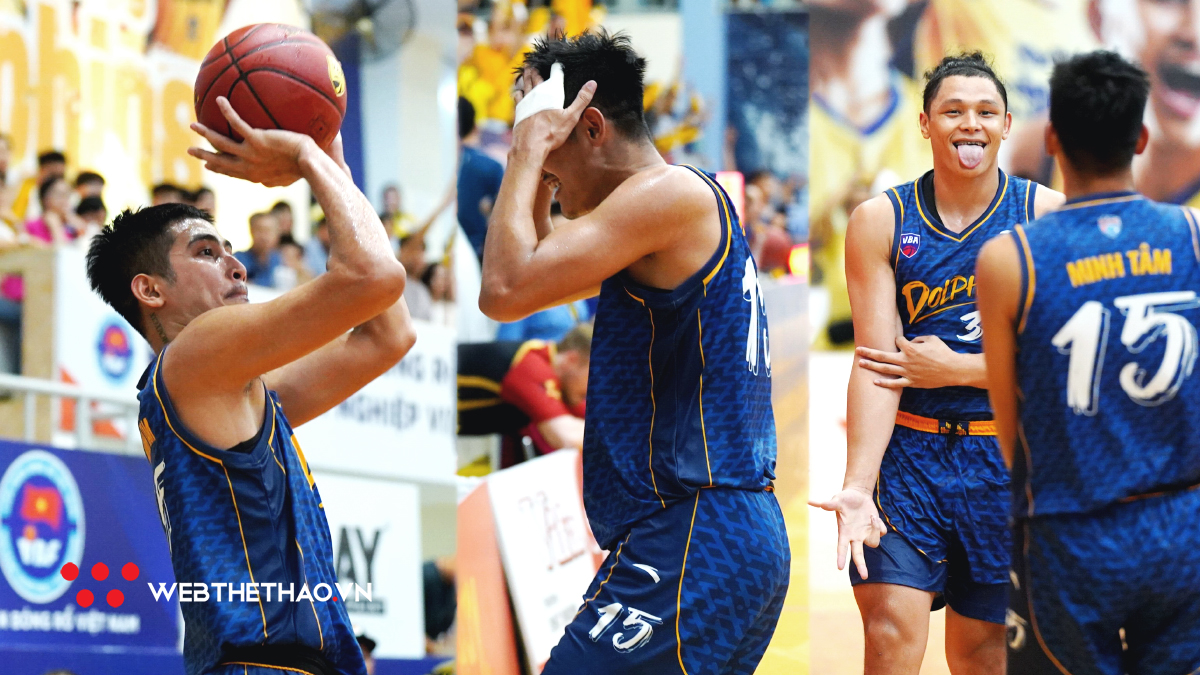 Sơn Minh Tâm “giải cứu" Madarious Gibbs, Nha Trang Dolphins thắng nghẹt thở Saigon Heat trong hiệp phụ
