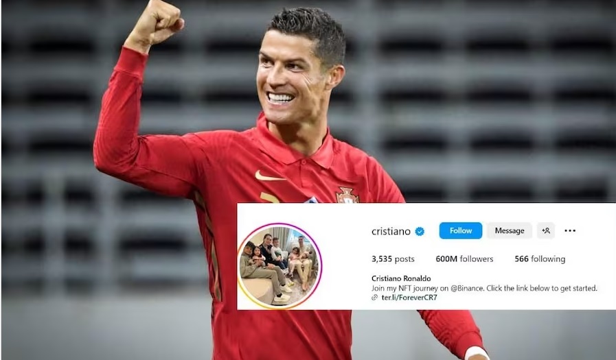 Không chỉ tổng bàn thắng, Ronaldo vượt Messi để trở thành "Vua Instagram"