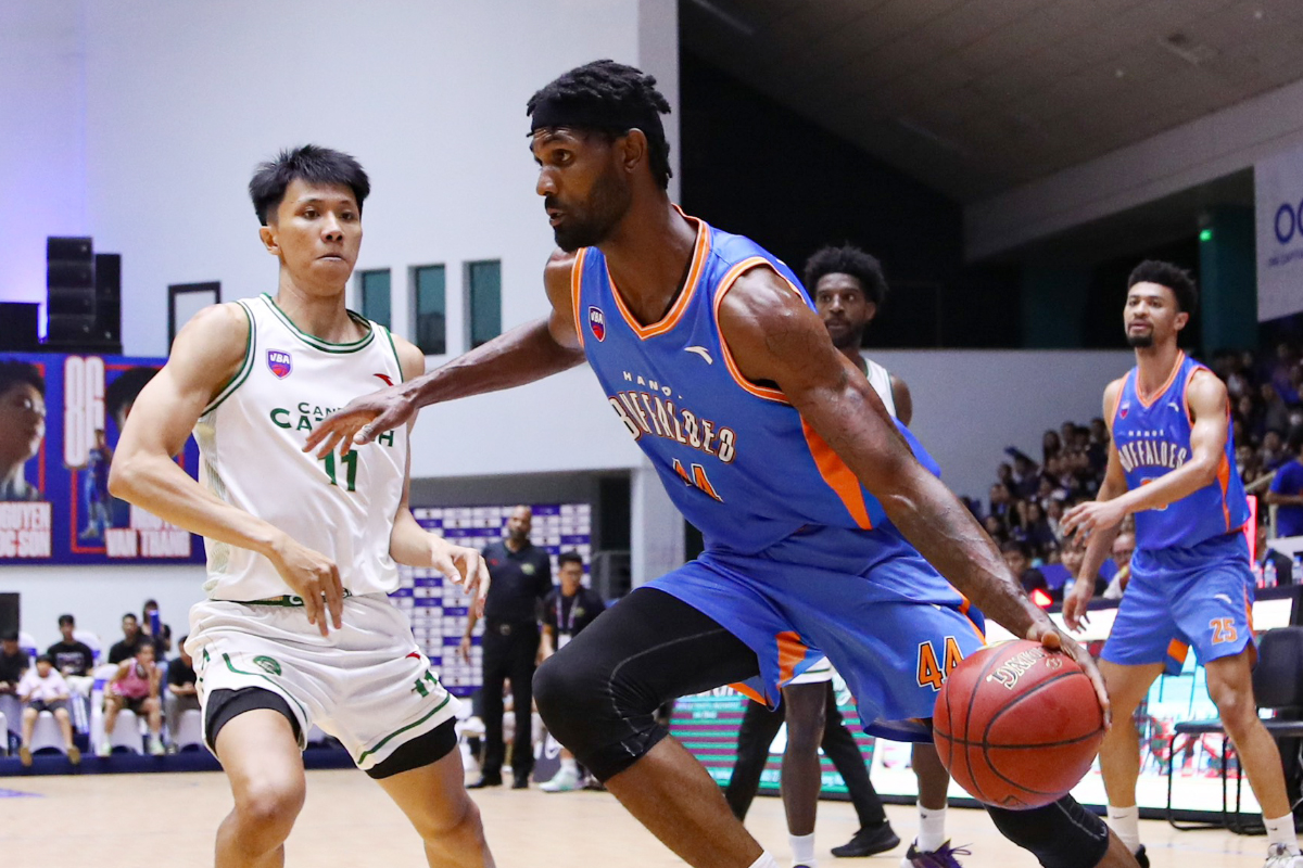 Hạ Cantho Catfish trên sân nhà, Hanoi Buffaloes chốt suất Playoffs sớm nhất VBA 2023 Hạ Cantho Catfish trên sân nhà, Hanoi Buffaloes chốt suất Playoffs sớm nhất VBA 2023