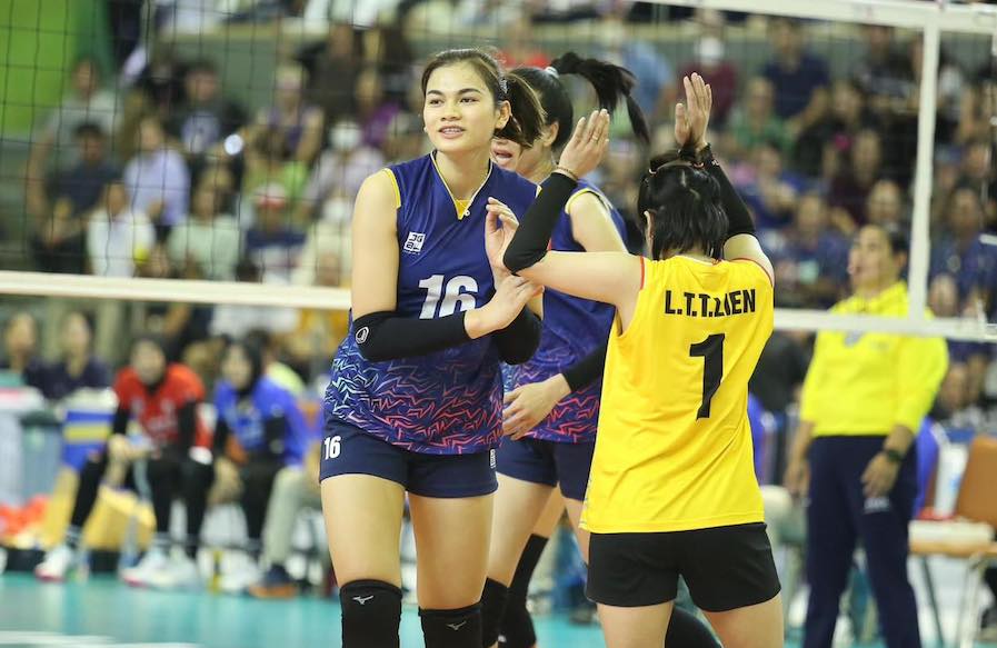 Thống k&ecirc; b&oacute;ng chuyền Việt Nam vs Indonesia: Vi Quỳnh tỏa s&aacute;ng, L&yacute; Luyến Block như mưa