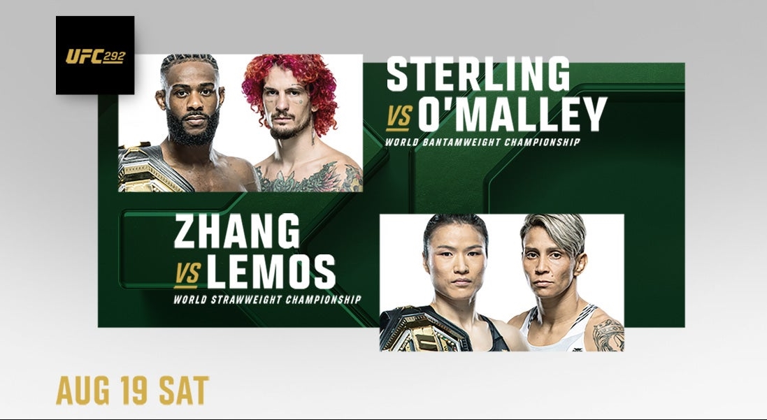 Lịch thi đấu UFC 292: Aljamain Sterling vs Sean O'Malley