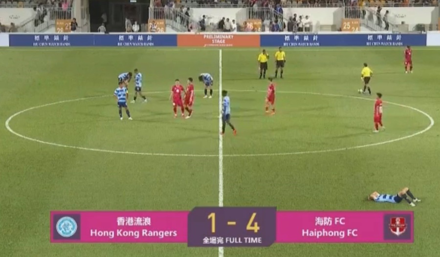 Hải Phòng ghi 3 bàn ở hiệp phụ, hạ CLB của Hong Kong (Trung Quốc), hẹn gặp đội bóng cũ của Xuân Trường