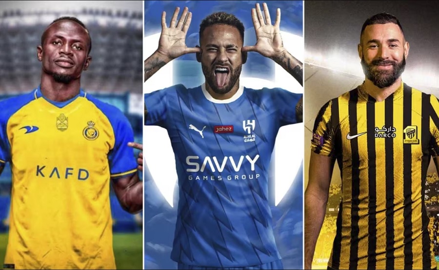 Điểm danh dàn sao thi đấu tại Saudi Arabia sau sự xuất hiện của Neymar