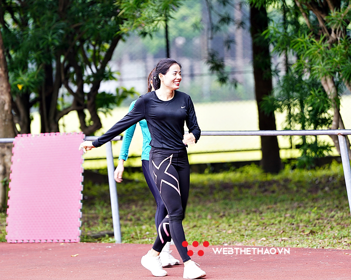 Ngôi sao điền kinh Việt Nam kiểm tra doping trước ngày đi "luyện công" chuẩn bị cho ASIAD 19