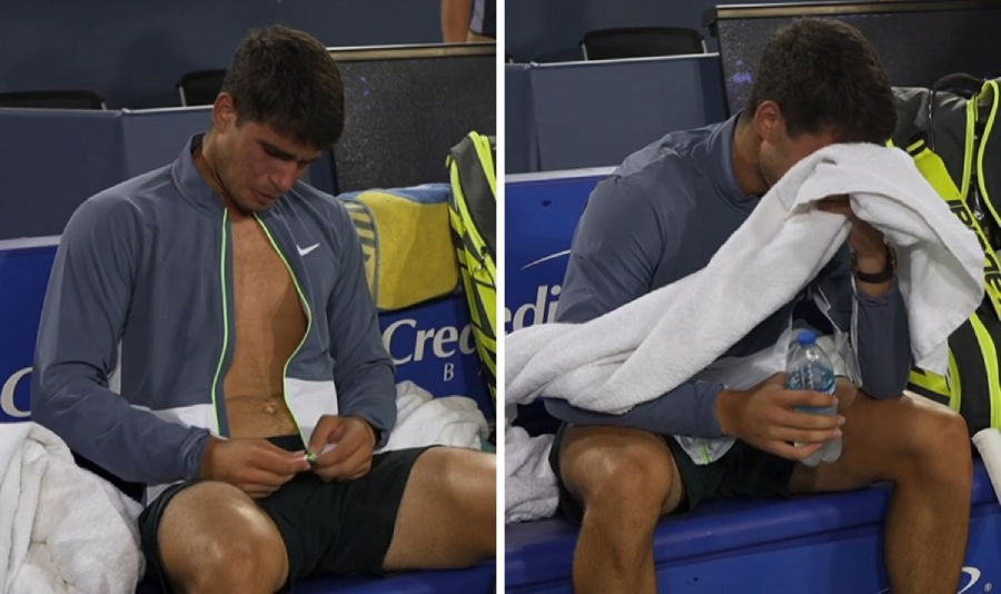 Carlos Alcaraz bật khóc sau thất bại ở chung kết Cincinnati Open 2023