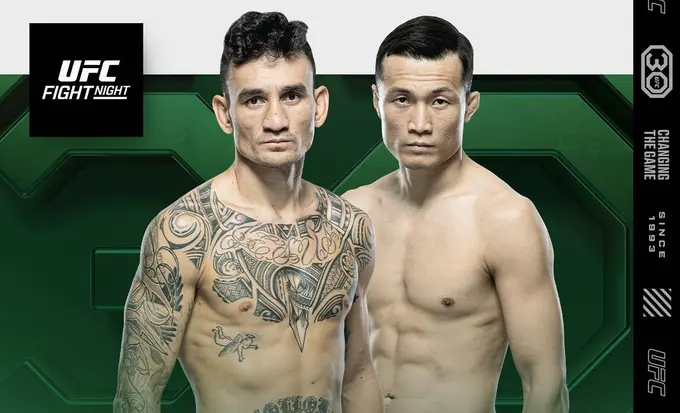 Lịch thi đấu UFC: Max Holloway vs. The Korean Zombie