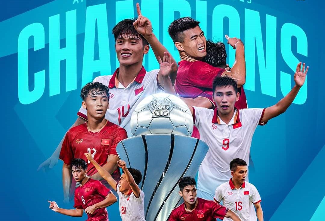 Giành chức vô địch, U23 Việt Nam ghi dấu ấn lịch sử ở U23 Đông Nam Á