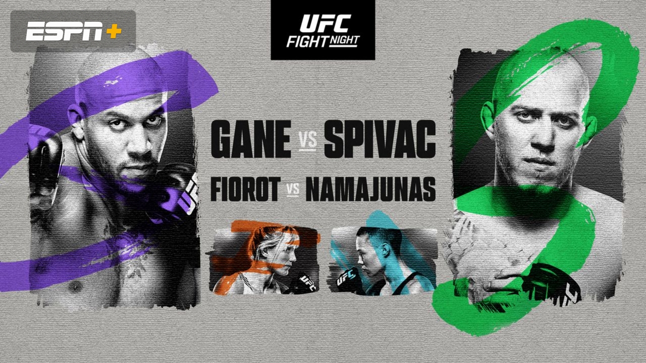 Lịch thi đấu UFC Fight Night 226: Ciryl Gane vs Serghei Spivac