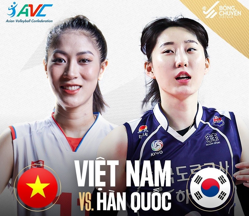 Đối thủ “khủng” Hàn Quốc và cuộc “vượt ngưỡng” mới chờ ĐT bóng chuyền nữ VN