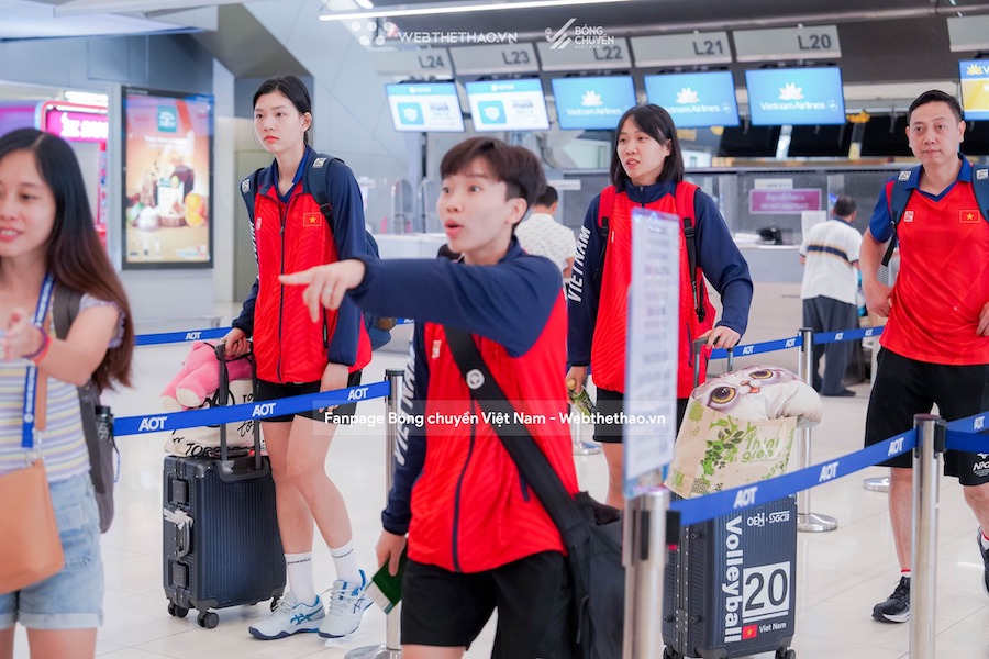 Đội tuyển bóng chuyền nữ Việt Nam chia 3 hành trình sau giải vô địch châu Á